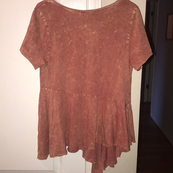 Altar’d state sz small rust color ss top - Picture 2 of 2